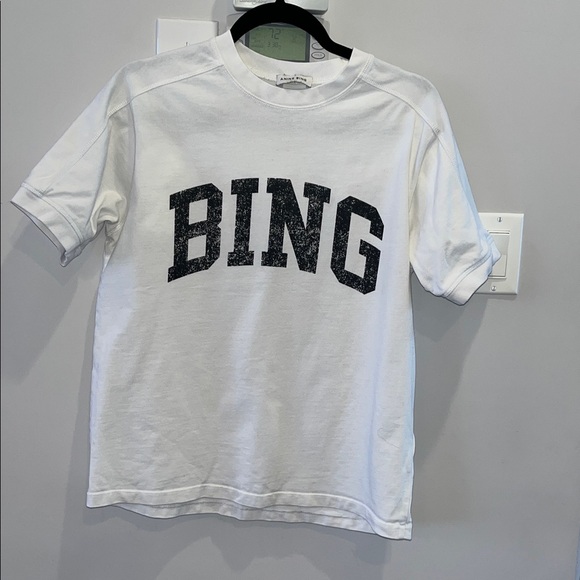 Anine Bing Jaylin Boxy Crew Tee - Picture 5 of 7